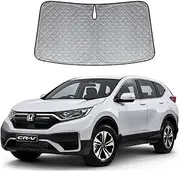 6 Layers Thick WindScreen Sunshade for Honda CR-V CRV 2023-2025 Certified Foldable Windshield Sun Visor Proven to Block 99% UV Rays Heat Shield Cover Keeps Car Cool