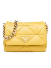 Prada System Nappa Leather Patchwork Bag