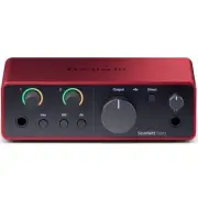 FOCUSRITE SCARLETT SOLO (4th Gen) USB Audio Interface and Software