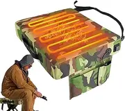 Heated Seat Cushion - Outdoor Camping Pad, Hunting Seat Tree Stand | Oxford Cloth Cotton Heating Pads Heated Seat Cover, Warm Chair Mat for Travel Fishing Hiking and Sporting Events