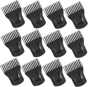 WOONEKY Hair Dryer Accessories 15pcs Blow Dryer Comb Attachments Salon Diffuser Nozzles for Hair Styling
