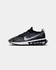 [Nike] Nike Women's Air Max Flyknit Racer Shoes Black/white - Size 5 5 Black/White