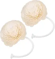 2pcs Faux Flower Essential Oil Diffuser with Bendable Cotton Rope Unique Decoration for Home Office Promotes Relaxation Calming Atmosphere Chic Home Decor Accessory