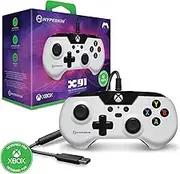 Hyperkin X91 Wired Controller for Xbox Series X | S/Xbox One/Windows 10/11 - Officially Licensed By Xbox (White)