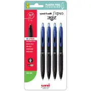 Uni-Ball Signo 307 Fine Retractable Gel Pen 0.7mm Blue