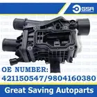 For Citroen C4 C5 DS4 DS5 2.0 BlueHDi Thermostat Housing 9804160380 421150547