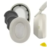 Geekria Protein Leather Ear Pads for Sony WH-1000XM5 Headphones (Gold)