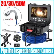 9inch Waterproof Meter Counter DVR Drain Sewer Inspection Video Endoscope Camera