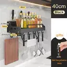 Kitchen Storage Shelf Wall-mounted Spice Racks Kitchen Shelf Kichen Organizer