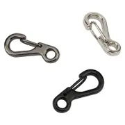 10X Mini Alloy Carabiner Keychain Durable Snap Spring Clip Hook