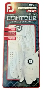 FootJoy Womens Contour FLX CabrettaSof Golf Glove Left Hand Size Med/Lg NEW