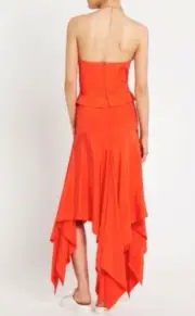 NWT RRP $690 Sass & Bide HYPNOTIC STATE Strapless Dress Size 40 10 Free Post