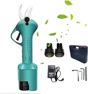 Cordless Pruning Shears, 550W Portable Power Rechargeable Pruning Shears, 2-Speed Adjustable, 2000Mah Capacity Lithium Battery, Maximum Cutting Diameter 32Mm, Garden Branch Electric Shears