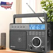 TR629 Portable Shortwave Radios, Digital Radio AM FM Plug in with DSP, Support B