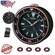 Sleek Mai Heritage Digital Alarm Clock - Quiet Sweep Second Hand, Stylish Design