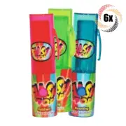 6x Pops Kidsmania Flash Pop Lollipop Assorted Flavor Novelty Candy | .63oz