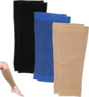 GRADENEVE Elastic Footless Compression Socks Running Pressure Socks Decorative Calf Wear-resistant Perfect for Skiing Snowboarding Climbing