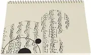 MUSICAL NOTATION STAFF NOTEBOOK 50 PAGES MUSIC MANUSCRIPT PAPER FOR SONGWRITERS (yellow bear pattern)