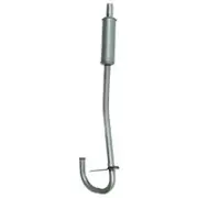 New Vertical one-piece muffler & pipe asm, Fits Ford 2N, 8N, 9N Tractor P/N M200