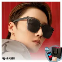 在飛比找momo購物網優惠-【RayBan 雷朋】膠框偏光太陽眼鏡(RB4401D-65