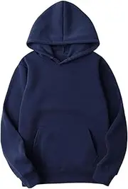 [YongXinMY] Ladies Sweatshirts Cheap Plain Hooded Sweatshirt Solid Color Essential Hoodie with Pockets Comfortable Pullover Tops Loose Fit Outerwear