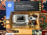 GE 45236 Home Monitoring/Security Wireless Color Camera w/ Portable LCD Monitor