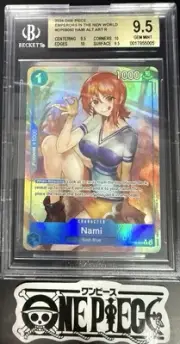 BGS 9.5 One Piece OP09-050 R* Nami Alt Art - English - Emperors in the New World
