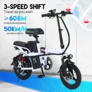 Ebike 1000W 48V Foldable 50KM/H Electric Bicycle for Adults Lightweight Use