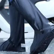 (Xl) Rain Boots Pvc High-Top Waterproof Shoe Covers Waterproof Shoe Covers Fo