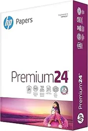HP Paper, Laserjet Poly Wrap, 24Lb, 8.5 x 11, Letter, 98 Bright, 500 Sheets / 1 Ream, (115300R), Made in The USA