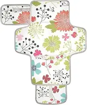 Reusable Diaper pad with Tissue Pocket Diaper Changing pad Travel with Built-in Pillow
