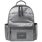 Skip Hop Skyler Nappy Backpack - Shiny Grey
