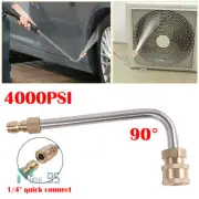 Pressure Washer Wand Extension 90 Degree Curved Angled Undercarriage And Gutter