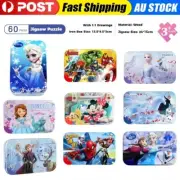 60 Pieces Jigsaw Puzzles Frozen Drawing Puzzle Individuality Brain Training Toy