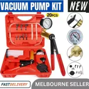 Brake Vacuum Motorbike Pump Hand Bleeding Bleeder Tester Kit Car Held Bleed Set