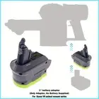 Battery Adapter for Ryobi 18V ONE+ & for Makita Milwaukee 18V, for Ozito 18V Bat