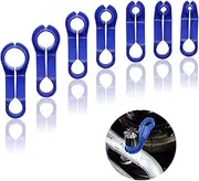 Fuel Line Disconnect Tool Set - 7 PCS Air Conditioner and Fuel Line Quick Disconnect Tool Set for A/C Fuel & Transmission Systems