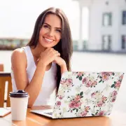 French Retro For Ladies, Fits Macbook Pro 13Inch 2020 Vintage Floral Series Case