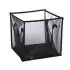 Laundry Bag Exquisite Foldable Dirty Clothes Storage Basket Mesh