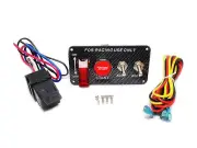 Pactrade Marine Racing Car Ignition Switch Panel Engine Start Button 2 Toggle