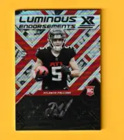 2022 Xr Football Drake London Luminous Endorsements Autograph 28/99 Rookie