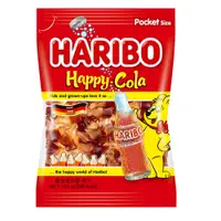 在飛比找蝦皮商城優惠-HARIBO哈瑞寶 快樂可樂風味Q軟糖 100g【家樂福】