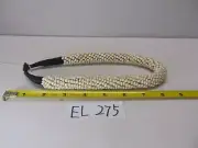 New Seed Bead Necklace 19" No Tag The Skipping Stone Off White