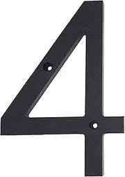 House Address Number - Modern Font - 8 inch (#4)