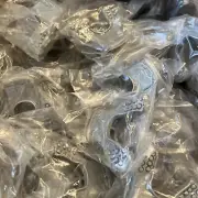 Shock Doctor Max Air Flow Gray Interchange Inside Mouthguard OSFM