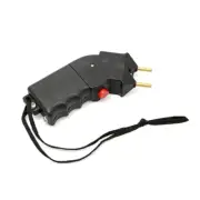 Electric cattle prod prodder shock handheld cow livestock stock battery included