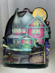 Loungefly Coraline House Glow In The Dark Mini Backpack - NEW