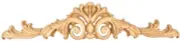 Hardware Resources ONL-10-24 Acanthus Scrolled Solid Wood - Natural Alder