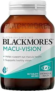 Blackmores Macu-Vision | Supports Eye Macula Health, Eye Health & Healthy Vision | 90 Tablets