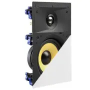 TDX 8" 2-Way In Wall Home Theater Surround Sound Speaker Flush Mount White New